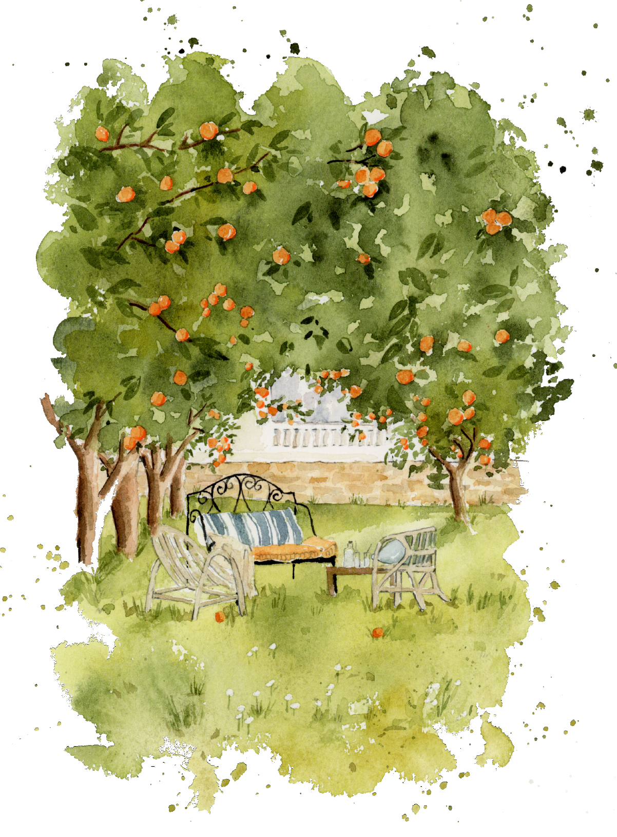 Aquarell Malvorlagen "La Dolce Vita" (Themenheft)